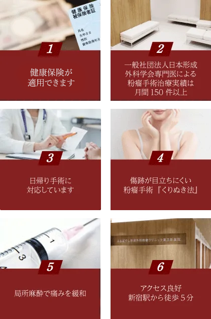 当院の6つの特徴